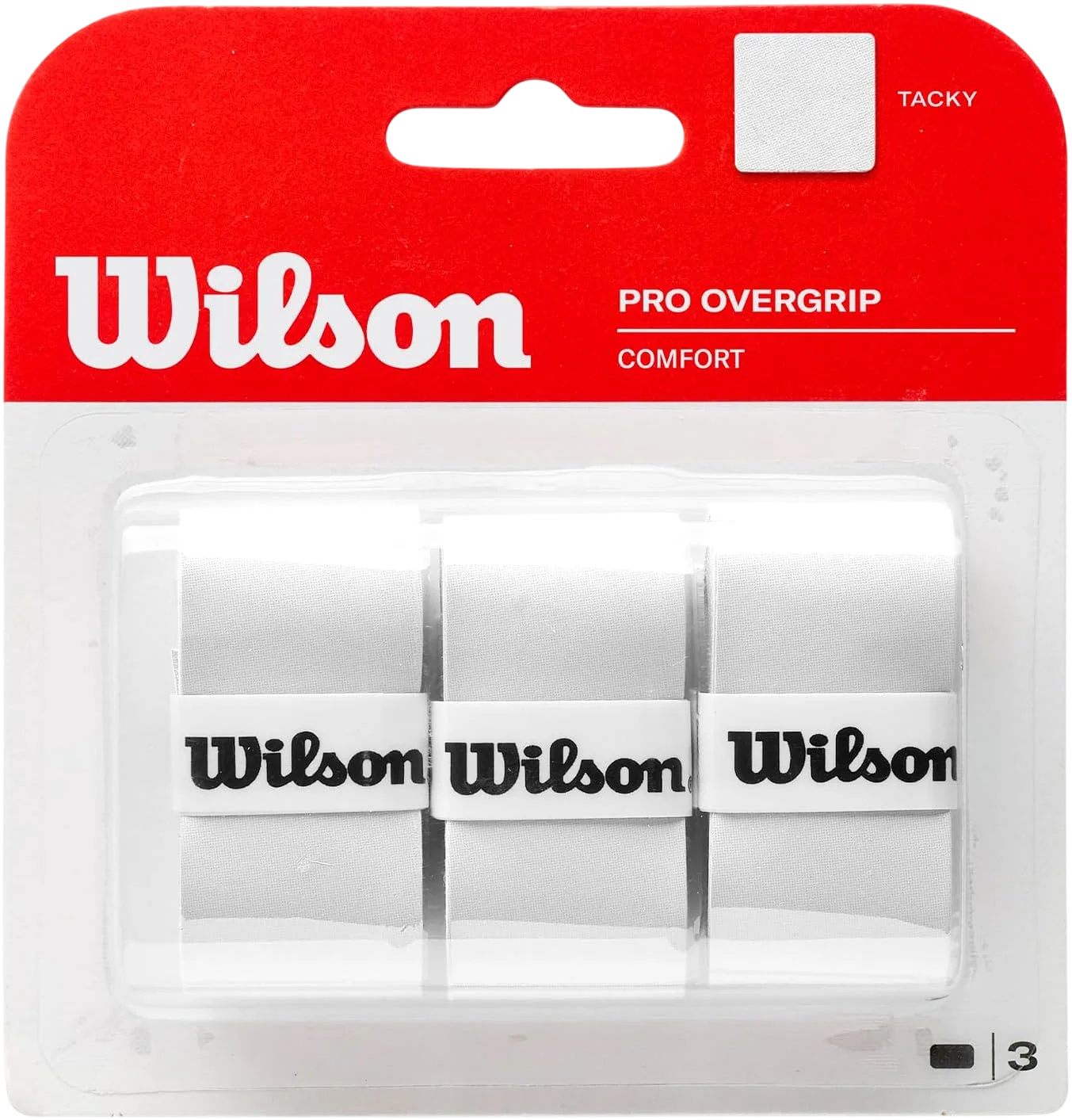 Wilson Pro Overgrip Liso (Blanco)